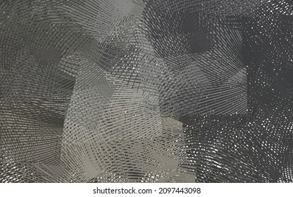 Light Gray vector texture with curved lines. Modern gradient abstract illustration with bandy lines. New composition for your brand book.