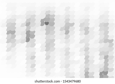 Light Gray vector texture with disks. Illustration with set of shining colorful abstract circles. Pattern for textures of wallpapers.