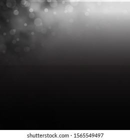 Light Gray vector texture with disks. Glitter abstract illustration with colorful drops. Design for your commercials.