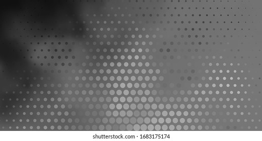 Light Gray vector texture with disks. Abstract illustration with colorful spots in nature style. Design for posters, banners.