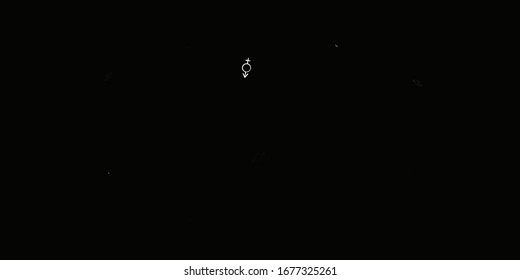 Light Gray vector texture with women's rights symbols. Simple design in abstract style with women’s rights activism. Background for International Women’s Day.