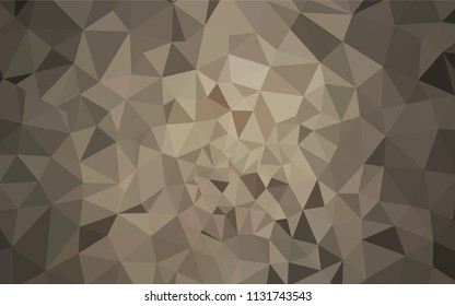 Light Gray vector triangle mosaic texture. Shining colorful illustration with triangles. Template for cell phone's backgrounds.