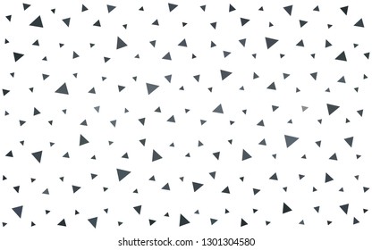 Light Gray vector triangle mosaic texture. Creative illustration in halftone style with triangles. Template for cell phone's backgrounds. Light Gray vector triangle mosaic texture. Creative illustration in halftone style with triangles. Template for cell phone's backgrounds.