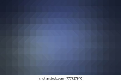 Light Gray vector triangle mosaic pattern. Colorful abstract illustration with gradient. The best triangular design for your business.