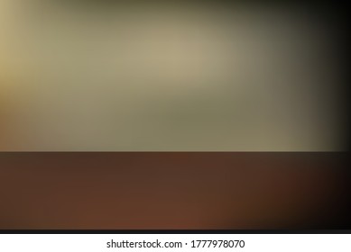 The light gray wall background image has dark shadows in the corner of the picture and has a brown background which can be used as a backdrop.