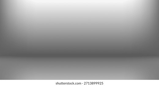 Diseño de Vector de fondo de gradiente de Anuncio gris claro y blanco