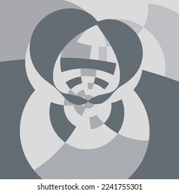 Light gray and white pattern graphic design vector background