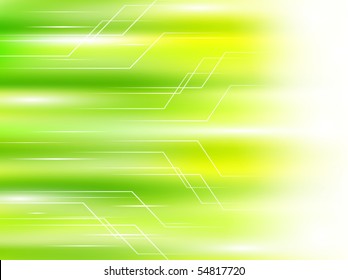 light green abstract background with concept of speed