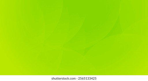 Light green abstract background with dynamic shapes composition , modern futuristic concept for environment related background. Vector.