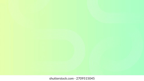 Fondo abstracto verde claro con brillo suave degradado y curvas suaves.
