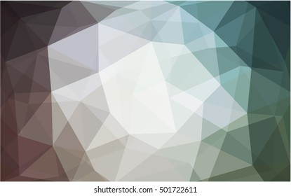 Light green abstract mosaic background. Colorful illustration in abstract style with gradient. A new texture for your design.