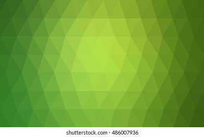 Light green abstract mosaic template. A vague abstract illustration with gradient. A completely new template for your business design.