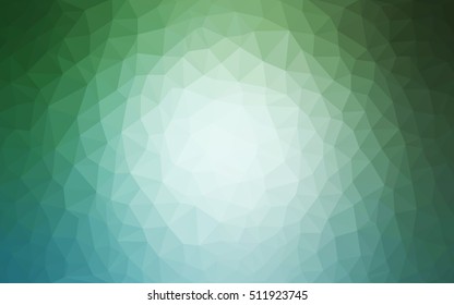 Light green abstract polygonal background. A sample with polygonal shapes. The completely new template can be used for your brand book.