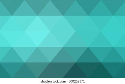 Light green abstract polygonal template. An elegant bright illustration with gradient. The template can be used as a background for cell phones.
