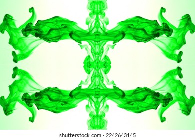 Fondo de ilustración vectorial abstracto de color verde claro