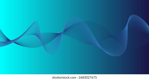 light green background Abstract colored waves on a light background isolated on white