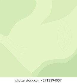 light green background, abstract background, leaf outline, nature background, eco-friendly design, minimalist background