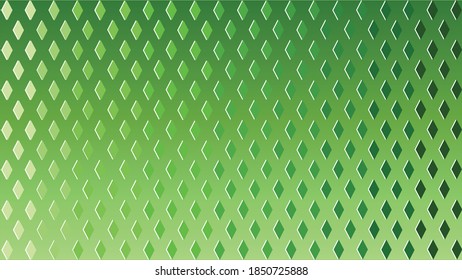 light green background with green diamonds with gradient