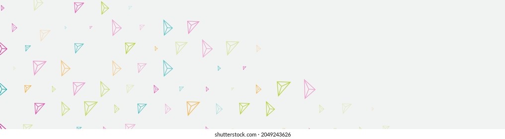 Light green background, horizontal banner illustration vector for logo, card, banner, web and printing.
