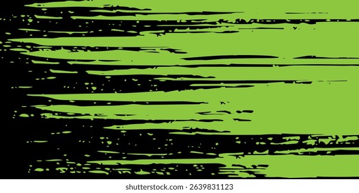 light green black brush pattern car sticker wrap,abstract background sporty lines black light green color combination grunge brush pattern modern racing motorsport vector design.