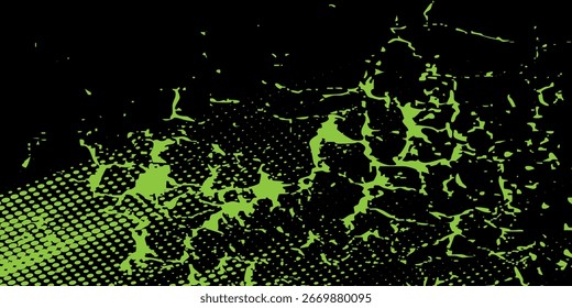 light green black brush wrap car sticker pattern abstract banner sporty lines black light green color combination grunge brush modern pattern racing motorsport vector design.