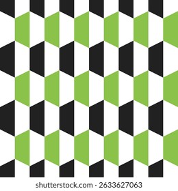 Fundo de padrão geométrico verde claro e preto. fundo de padrão geométrico. fundo geométrico. Padrão geométrico para pano de fundo, decoração, embrulho de presente.