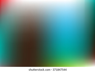 Light green and blue gradient abstract background