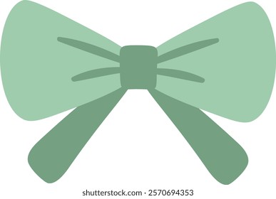 Light green bow tie featuring a stylish knot at the center, perfect for elegant and formal occasions, enhancing sophistication and adding a refined touch to any attire