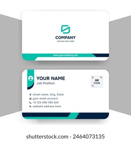 Light Green Business Card Template