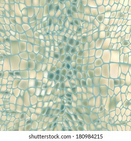 light green crocodile