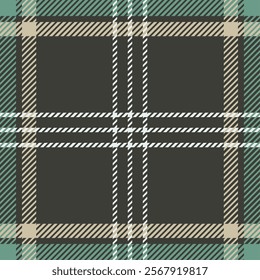 light green and dark grey color of plaid buffalo checkered seamless pattern use for fabric, textile, wrap, print, curtain, tablecloth 