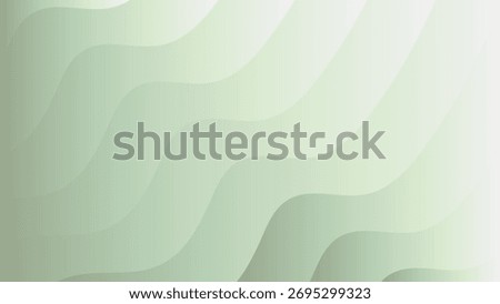 Light green flowing lines wallpaper gentle transition subtle shading abstract texture