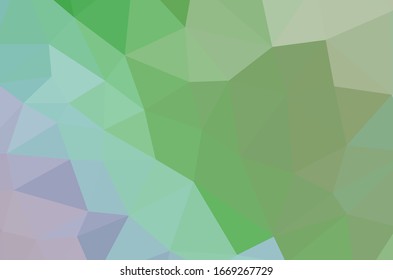 diseño geométrico verde claro. Vector, fondo geométrico multicolor