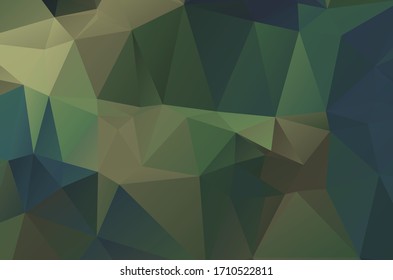 diseño geométrico verde claro. Vector, fondo geométrico multicolor