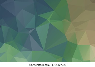 light Green geometric designs. Vector, multicolor geometric background