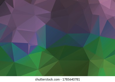 diseño geométrico verde claro. Vector, fondo geométrico multicolor