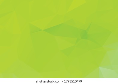 light Green geometric designs. Vector, multicolor geometric background