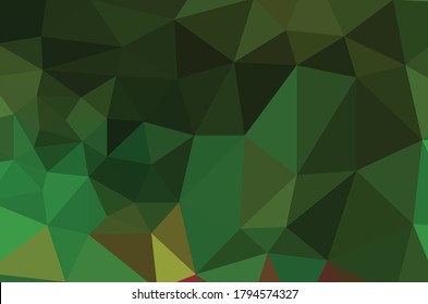 diseño geométrico verde claro. Vector, fondo geométrico multicolor
