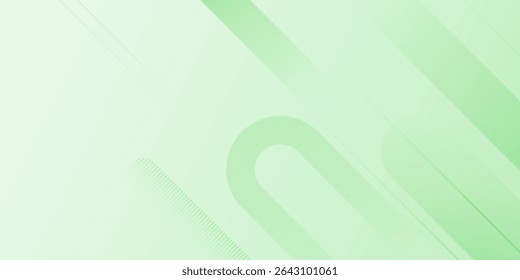 Light Green Geometric Gradient Background