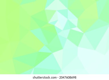 light green geometric pattern triangles polygonal design for web and background, application 
