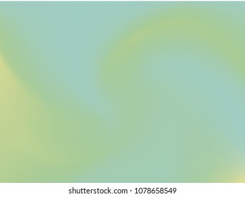 Light Green gradient background. Blurred bright colors, colorful smoky pattern. Smooth fluid shapes for Web and Mobile Applications, social media, modern decoration Vector illustration