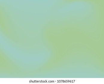 Light Green gradient background. Blurred bright colors, colorful smoky pattern. Smooth fluid shapes for Web and Mobile Applications, social media, modern decoration Vector illustration