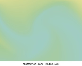 Light Green gradient background. Blurred bright colors, colorful smoky pattern. Smooth fluid shapes for Web and Mobile Applications, social media, modern decoration Vector illustration
