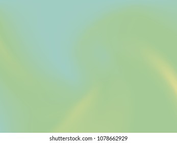 Light Green gradient background. Blurred bright colors, colorful smoky pattern. Smooth fluid shapes for Web and Mobile Applications, social media, modern decoration Vector illustration