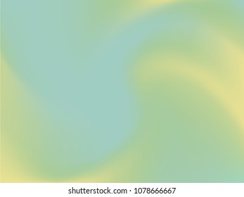 Light Green gradient background. Blurred bright colors, colorful smoky pattern. Smooth fluid shapes for Web and Mobile Applications, social media, modern decoration Vector illustration
