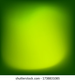 fondo de degradado verde claro / fondo de pantalla de efecto de gradiente radial verde.Plantilla de banner lisa y colorida
