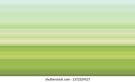 Light Green Horizontal Stripes Background Vector Image