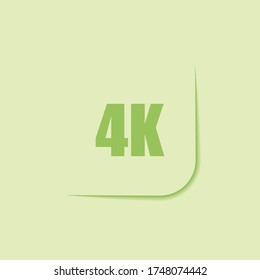 Light green icon with shadow