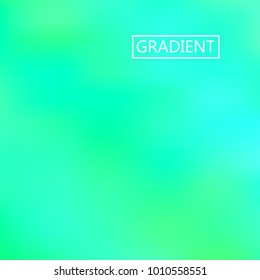 Light green iridescent holographic background. Foil rainbow texture. Abstract soft pastel colors backdrop. Trendy creative vector cosmic gradient. Vibrant print illustration. Creative neon template.