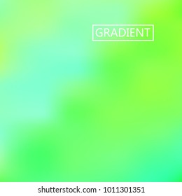 Light green iridescent holographic background. Foil rainbow texture. Abstract soft pastel colors backdrop. Trendy creative vector cosmic gradient. Vibrant print illustration. Creative neon template.